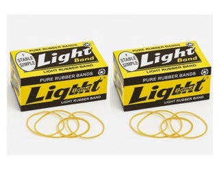 Light Rubber Bands – Size 16, 50g Each – Pack of 2